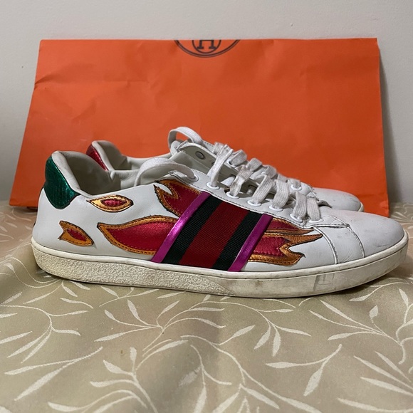 Gucci Ace “Flames” - Picture 4 of 9